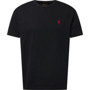 Tričko Polo Ralph Lauren světle červená / černá