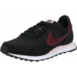 Tenisky Nike Sportswear vínově červená / černá