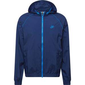 Funkční bunda Nike Sportswear modrá / námořnická modř
