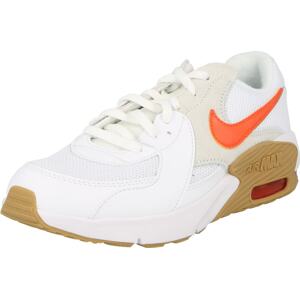 Tenisky 'Air Max Excee' Nike Sportswear nažloutlá / světle šedá / svítivě oranžová / bílá