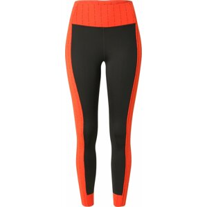 Sportovní kalhoty Nike oranžová / černá