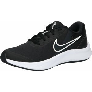 Tenisky 'Star Runner 3' Nike černá / bílá