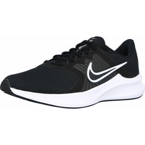 Běžecká obuv 'Downshifter 11' Nike černá / bílá