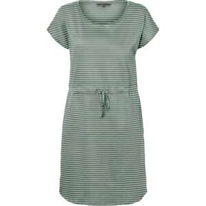 Šaty 'April' Vero Moda pastelově zelená / bílá