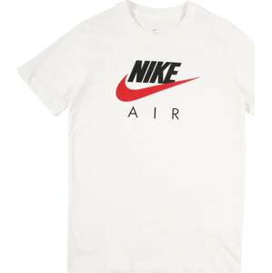 Tričko 'B NSW TEE NIKE AIR FA20 1' Nike Sportswear bílá