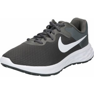 Běžecká obuv Nike šedá / tmavě šedá / bílá