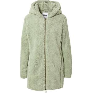 Přechodný kabát Urban Classics pastelově zelená