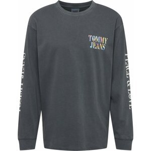 Tričko Tommy Jeans čedičová šedá / mix barev