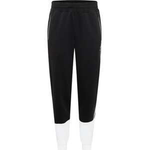 Kalhoty 'Sst Fleece' adidas Originals černá / bílá