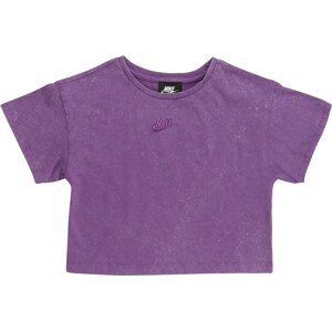 Tričko Nike Sportswear svítivě fialová
