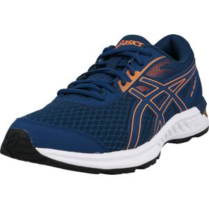 Sportovní boty 'Sileo 3' ASICS tmavě modrá / oranžová / bílá