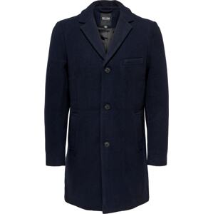Zimní kabát 'Jaylon' Only & Sons námořnická modř