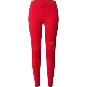 Sportovní kalhoty NEWLINE světle šedá / červená