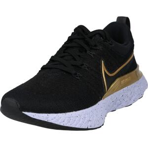 Běžecká obuv 'React Infinity' Nike zlatá / černá