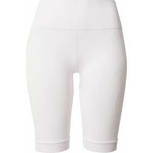 Sportovní kalhoty ADIDAS SPORTSWEAR pastelově růžová / bílá