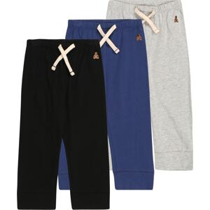 Kalhoty GAP marine modrá / šedý melír / černá