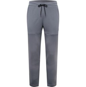 Sportovní kalhoty New Balance tmavě šedá / černá