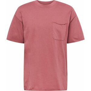 Tričko 'WEBEX' Abercrombie & Fitch pastelově červená