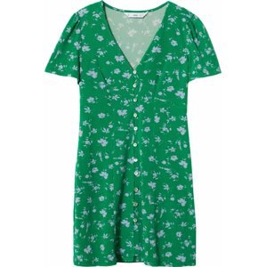 Košilové šaty 'CECIL' Mango světlemodrá / zelená