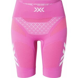Sportovní kalhoty X-BIONIC orchidej / světle růžová / bílá