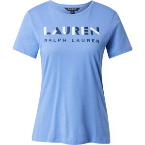 Tričko 'KATLIN' Lauren Ralph Lauren marine modrá / kouřově modrá / bílá