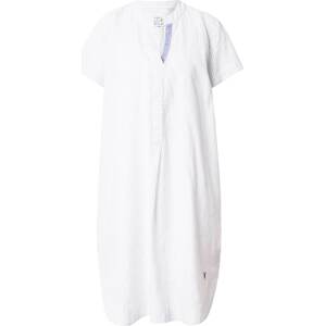 Košilové šaty Emily Van Den Bergh světlemodrá / bílá