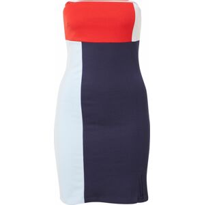 Letní šaty Tommy Jeans námořnická modř / světlemodrá / červená / bílá