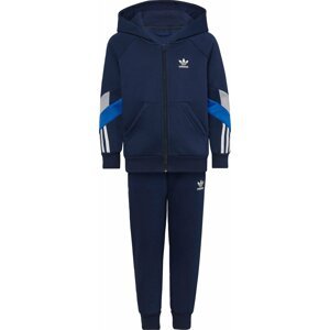Joggingová souprava adidas Originals námořnická modř / svítivě modrá / bílá