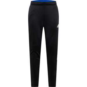 Sportovní kalhoty 'Tiro 21' ADIDAS SPORTSWEAR modrá / černá / bílá