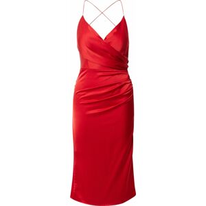 Koktejlové šaty 'Kendall' Jarlo červená