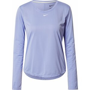 Funkční tričko Nike světle fialová / bílá