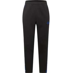 Sportovní kalhoty 'Tiro' ADIDAS SPORTSWEAR modrá / černá / bílá