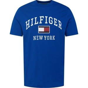 Tričko Tommy Hilfiger námořnická modř / královská modrá / ohnivá červená / bílá