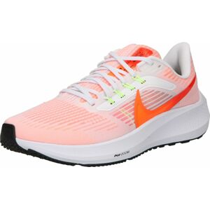 Běžecká obuv 'AIR ZOOM PEGASUS 39' Nike svítivě žlutá / svítivě oranžová / pastelově oranžová / bílá