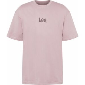 Tričko Lee bledě fialová / ostružinová