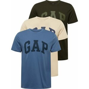 Tričko GAP krémová / námořnická modř / tmavě modrá / tmavě zelená