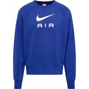 Mikina Nike Sportswear královská modrá / bílá