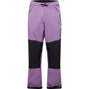 Outdoorové kalhoty 'SNOW DOWN' Quiksilver fialová / černá
