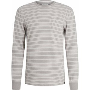 Tričko Tom Tailor šedá / bílá