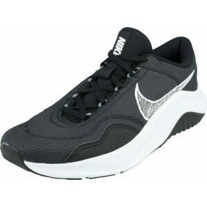 Sportovní boty 'Legend Essential 3' Nike šedá / černá / bílá