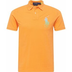 Tričko Polo Ralph Lauren opálová / mátová / oranžová