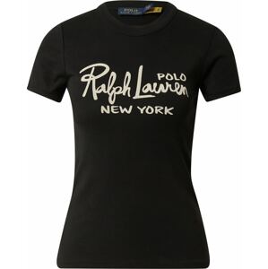 Tričko Polo Ralph Lauren růžová / černá