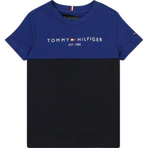 Tričko Tommy Hilfiger námořnická modř / ultramarínová modř / jasně červená / bílá