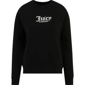 Sportovní mikina Juicy Couture Sport černá / bílá