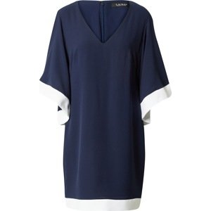 Šaty 'YAIRA' Lauren Ralph Lauren námořnická modř / bílá
