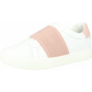Slip on boty Calvin Klein růžová / bílá