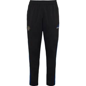 Sportovní kalhoty 'Manchester United' ADIDAS SPORTSWEAR kobaltová modř / zlatě žlutá / černá