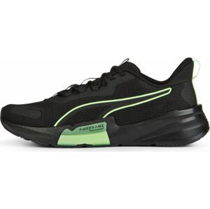 Sportovní boty 'Frame' Puma světle zelená / černá