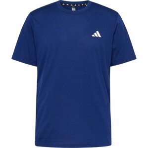 Funkční tričko adidas performance námořnická modř / bílá
