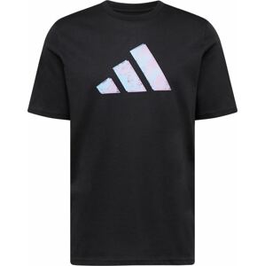 Funkční tričko adidas performance azurová / růžová / černá